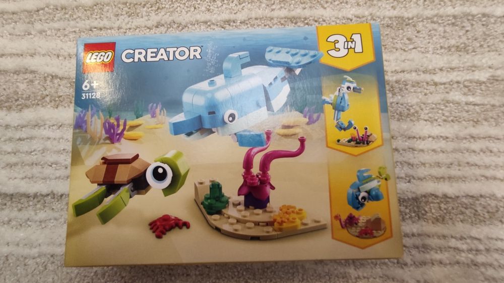 LEGO® 31128 Creator 3w1 - Delfin i żółw