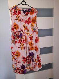 H&m sukienka kolorowa mama XL zwiewna letnia w kwiaty