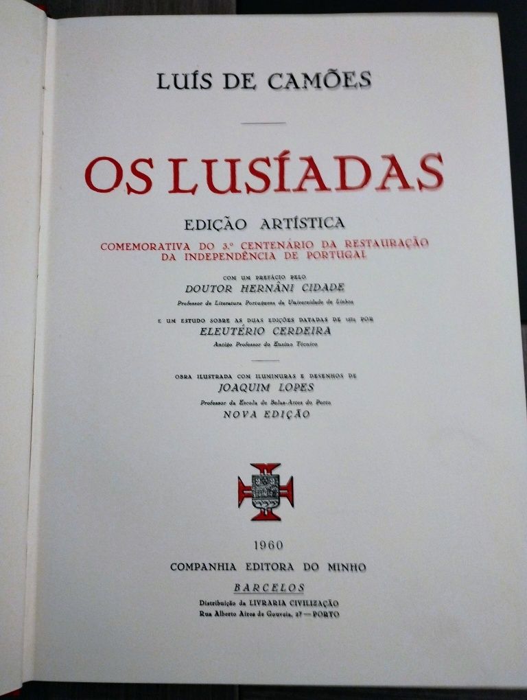 Os Lusíadas de Luís de Camões