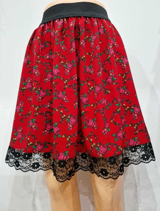 Spódnica ludowa, góralska, folk M(38)