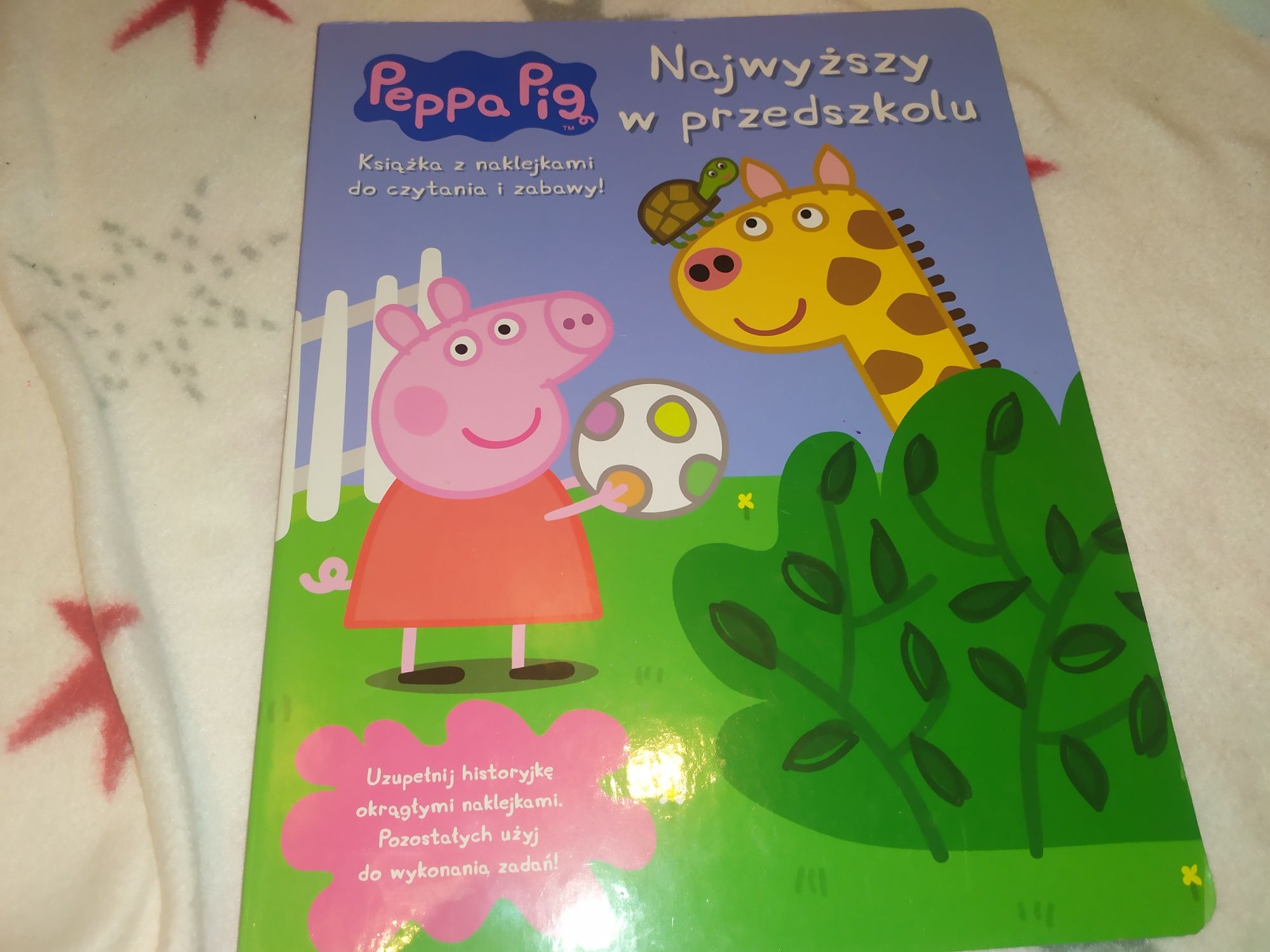 Peppa Pig najwyzszy w przedszkolu książka