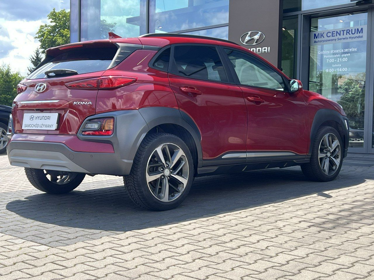 Hyundai Kona 1.6T-GDI 177KM PREMIUM 7DCT Salon Polska Android Auto Head-up FV23%