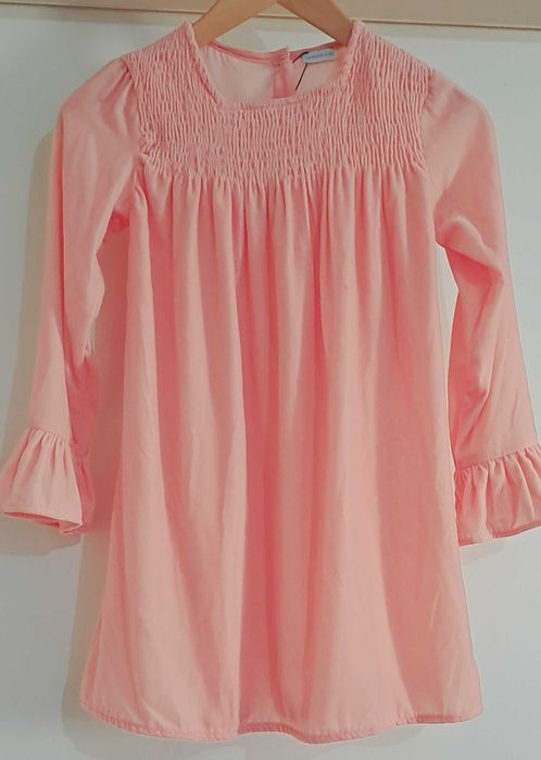 Vestido de veludo Lanidor (Novo): Tam 8 Anos