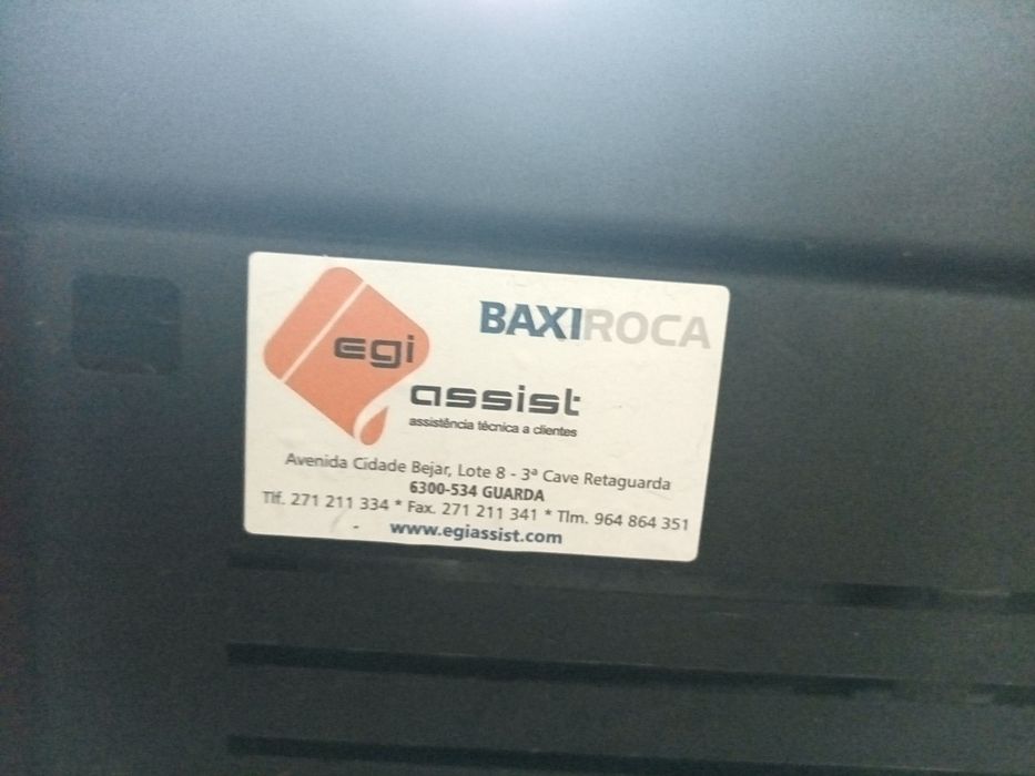 Caldeira baxi coral água 23kw 2013