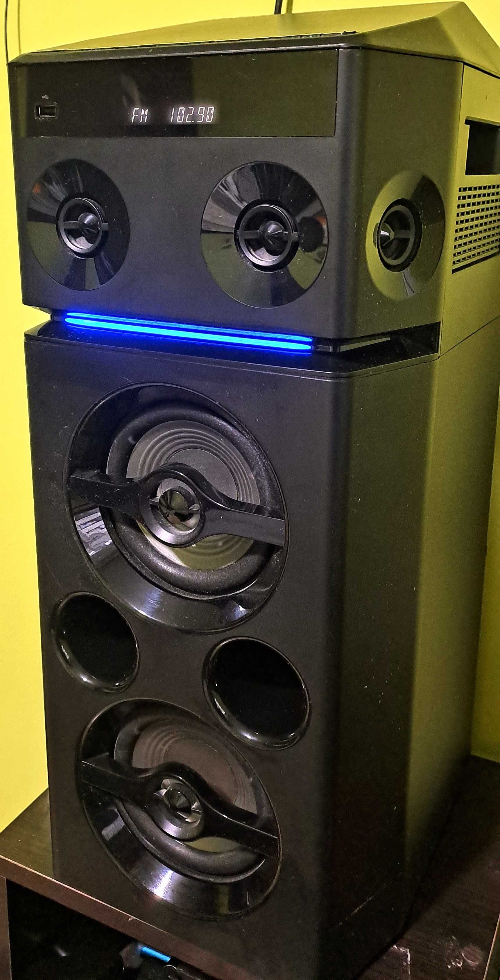 Panasonic SC-UA30, POWER AUDIO,  radioFM, BT, Android APP, OPT-IN