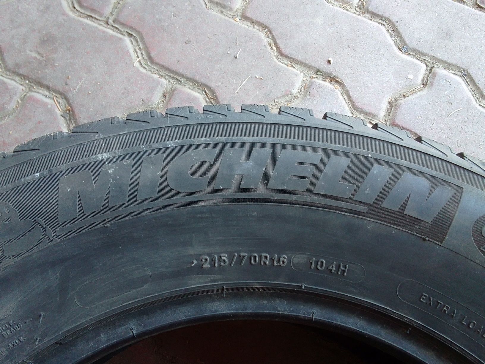 Opona zimowa 215/70r16 MICHELIN 6.5mm