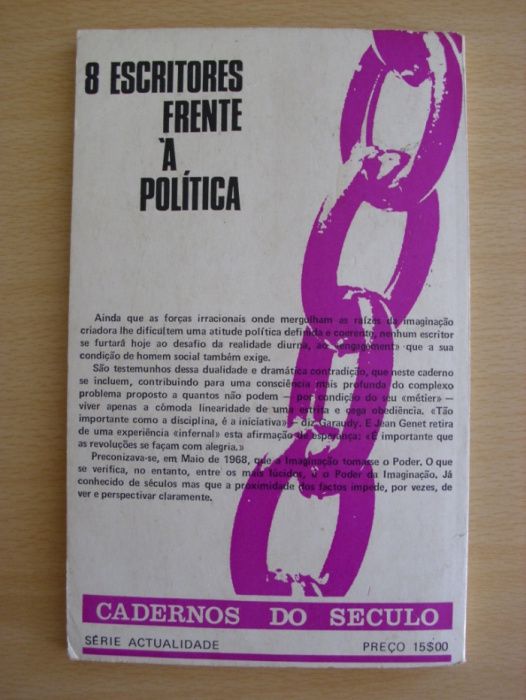 8 escritores frente à política