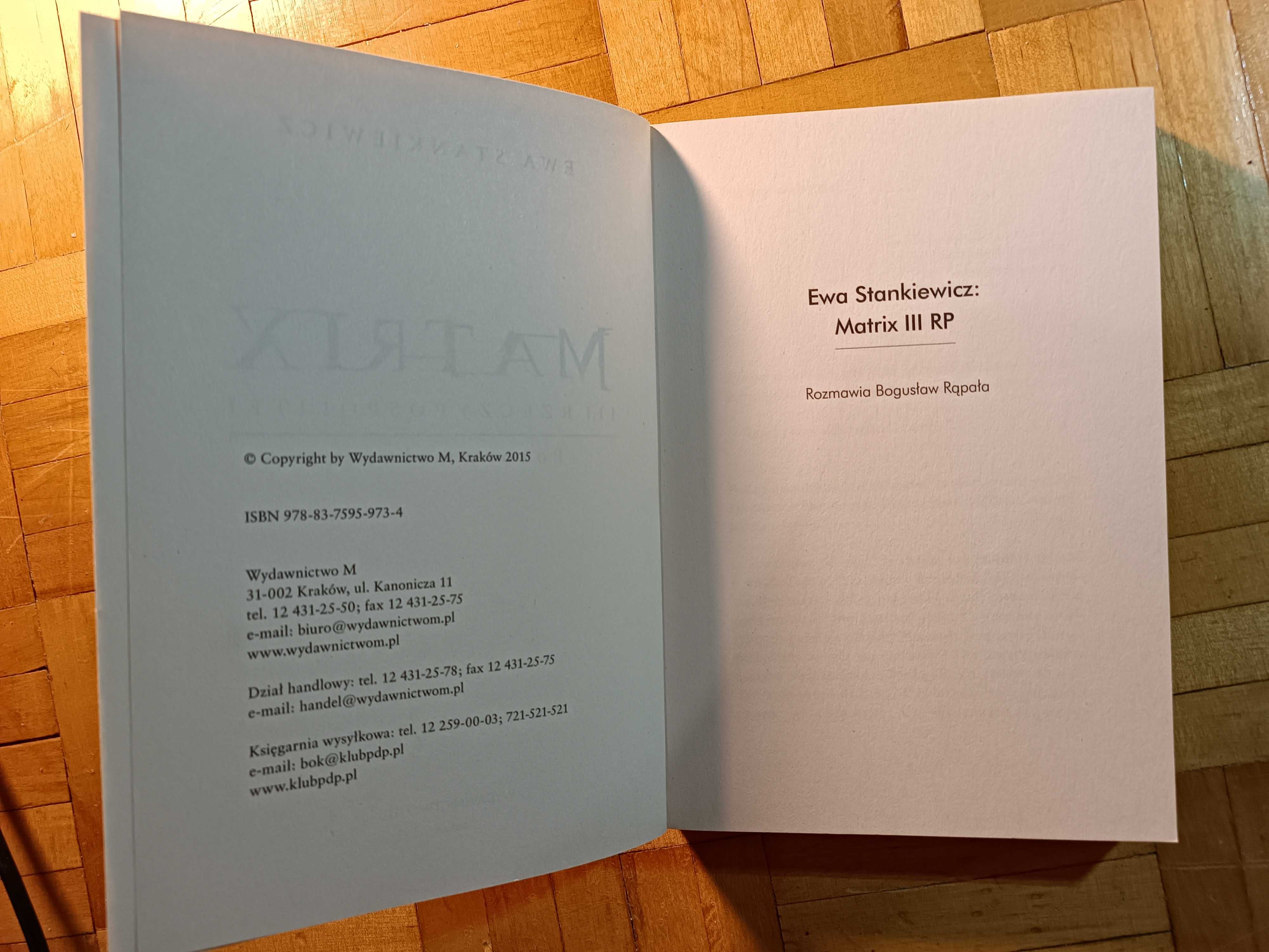 Matrix 3 Rzeczypospolitej	Ewa Stankiewicz
