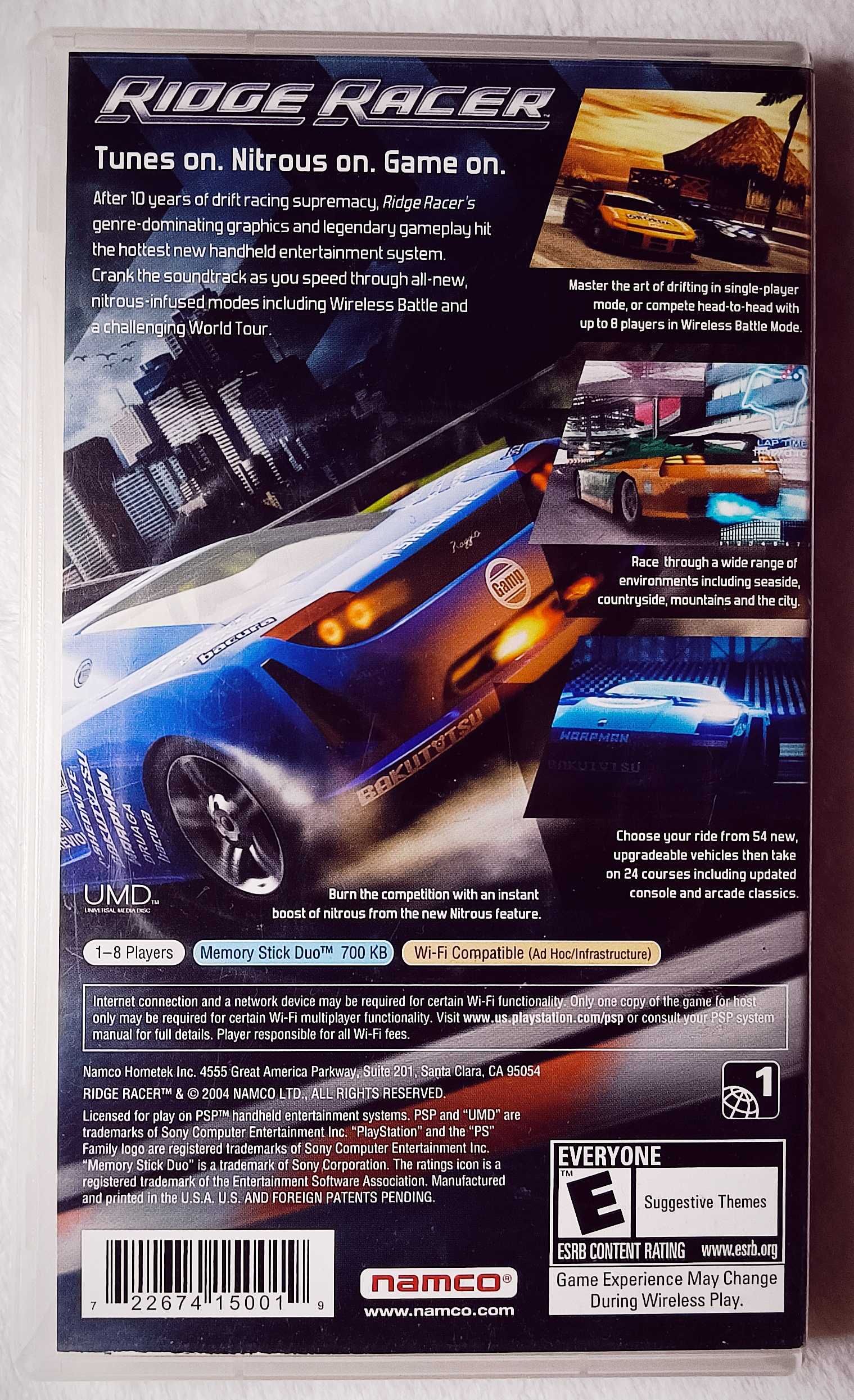 Ridge Racer PSP NTSC