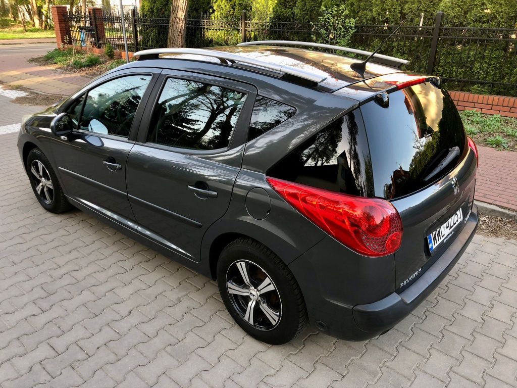 Peugeot 207 SW/ 1.4 Benzyna+Gaz/Bezwypadkowy/Serwisowany/Panorama