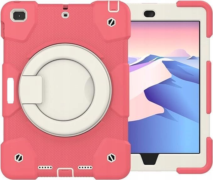 Etui do iPad Mini 6 8.3" z Podstawką i Paskiem na Ramię Różowe