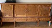 Komoda retro ruda
