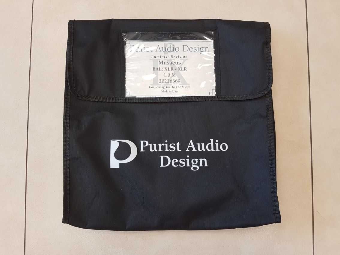 Purist Audio Design Musaeus XLR 1m AudioMix Kraków