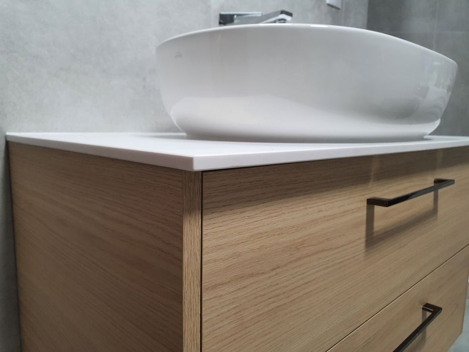 Blaty łazienkowe Corian