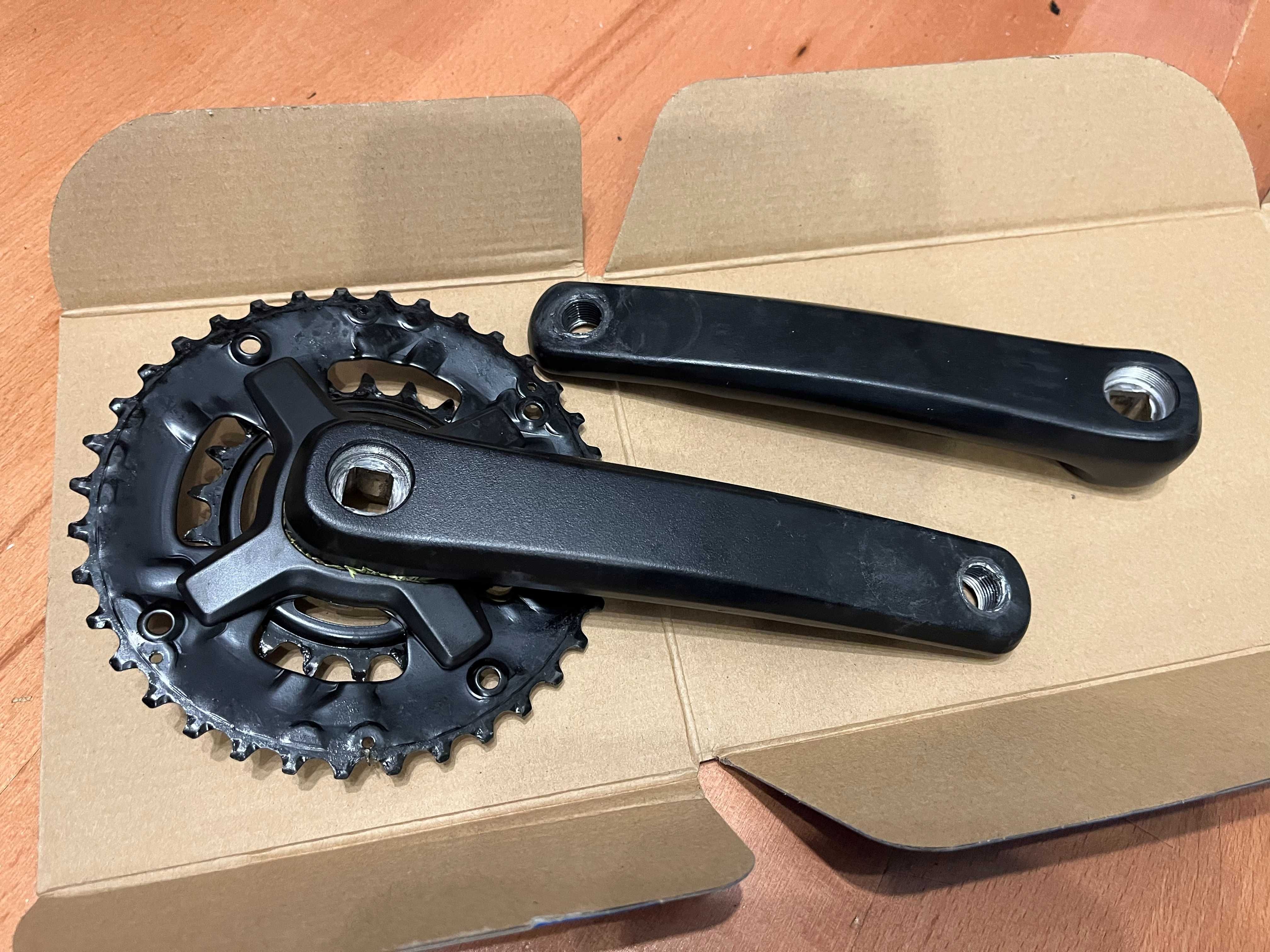 Шатуни Prowheel 175 мм + каретка Neco 73×124.5, б/в, гарний стан