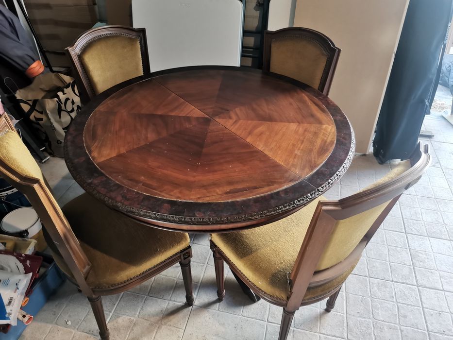 Messa Jantar com 4 cadeira