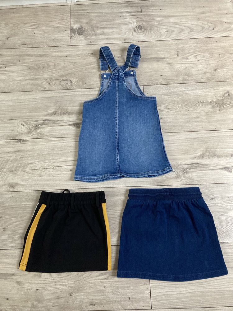 Spódnice 3 szt,r.104,H&M i in.