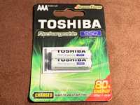Аккумуляторы TOSHIBA AAA 950mah READY-TO-USE (минипальчиковые) 2 шт.