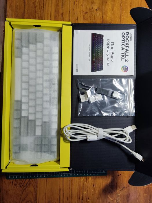 Клавіатура Hator Rockfall 2 OPTIKA TKL