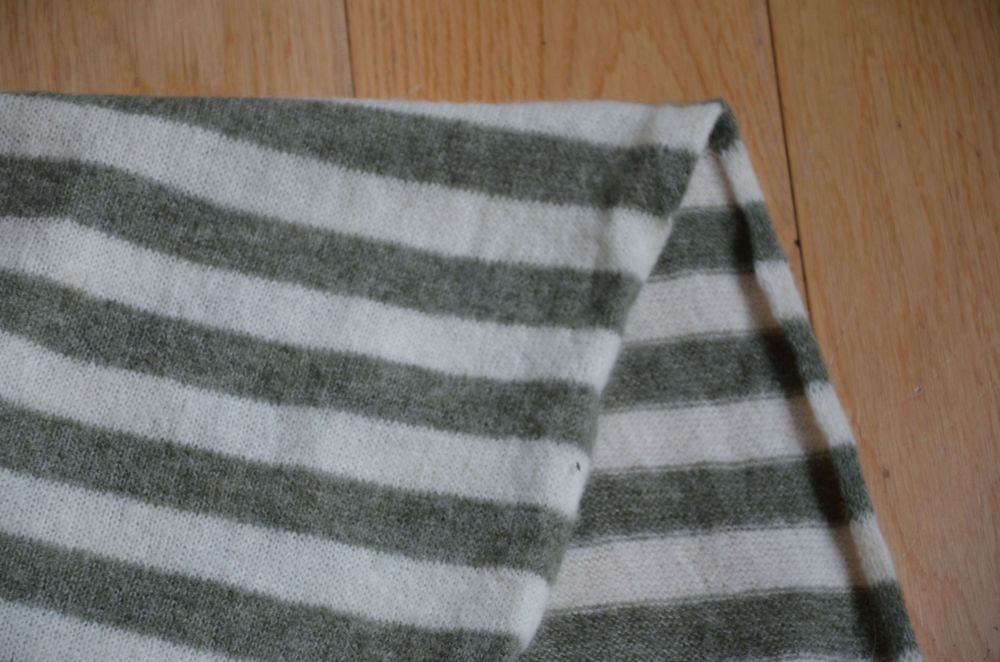 Arnie Says szal szalik palace  virgin wool zielony/ecru