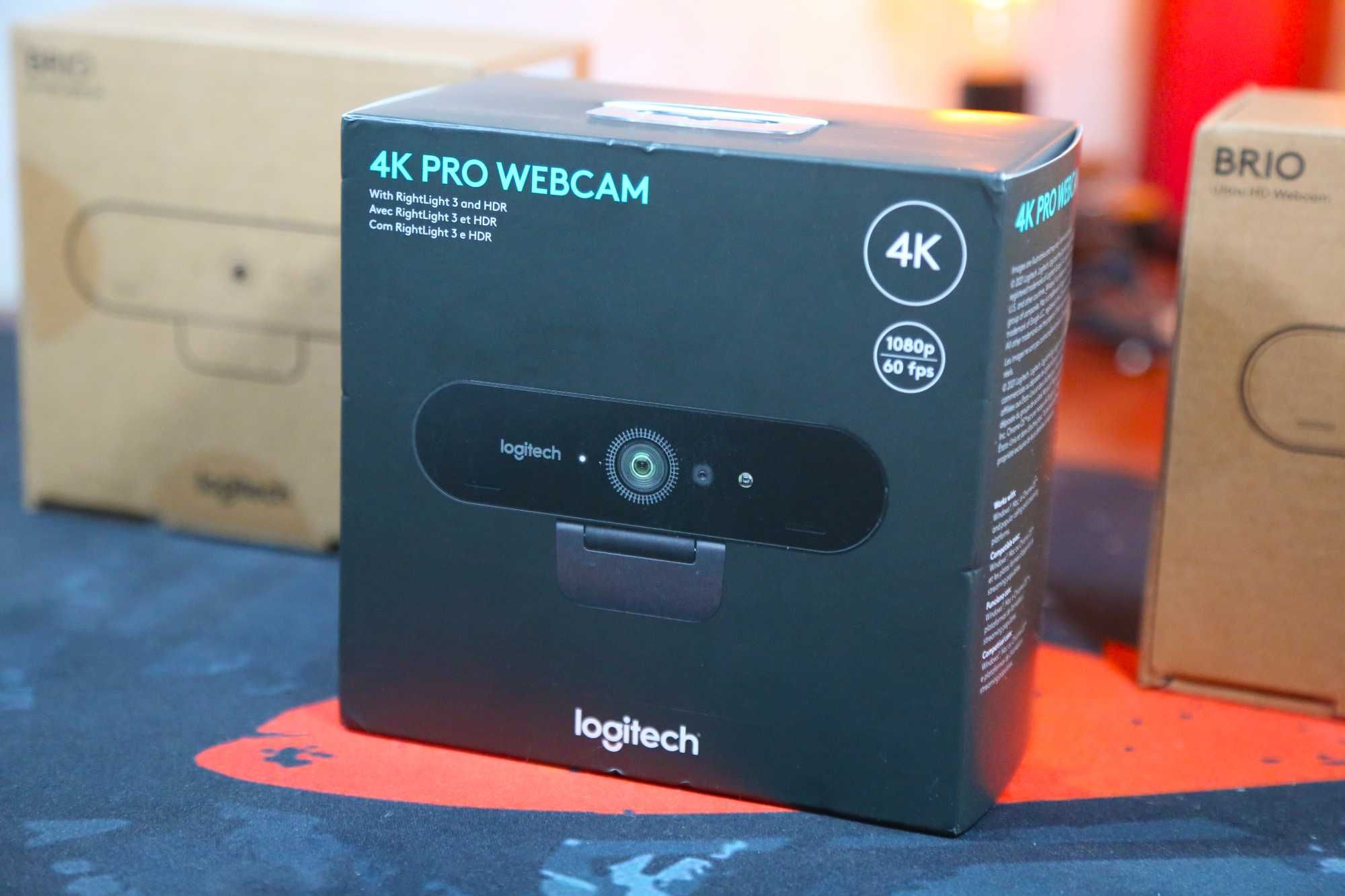 Веб камера Logitech Brio 4K Pro (серия вебкамер c920, c922) Новые