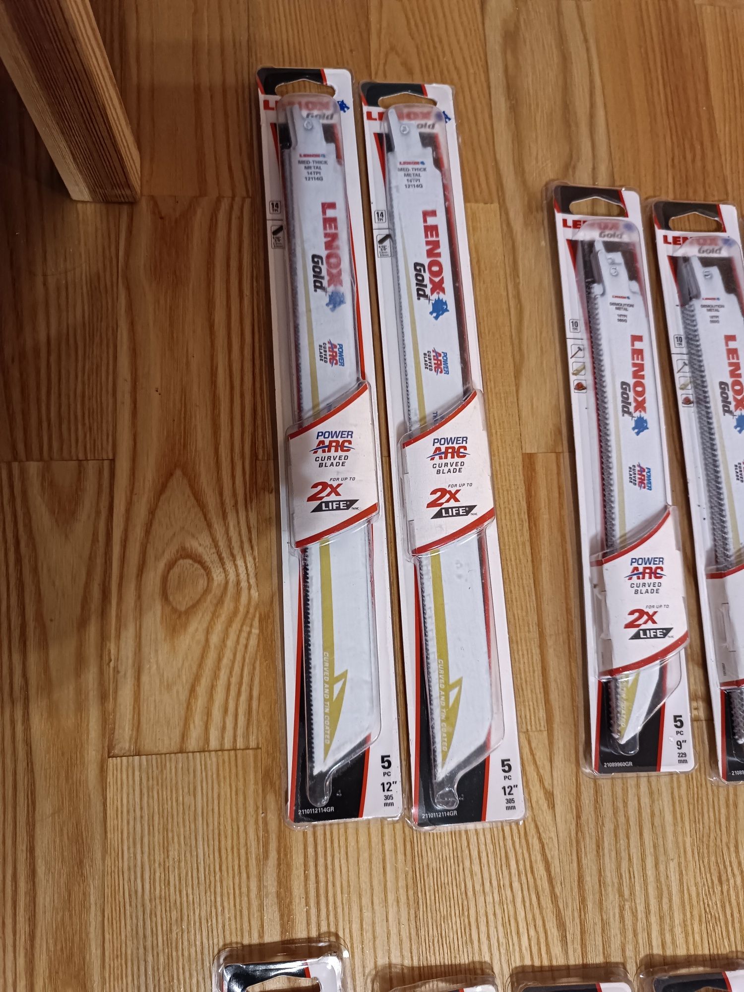 2x Lenox brzeszczot do piły szablastej 304 mm, 14 TPI, 5-pak