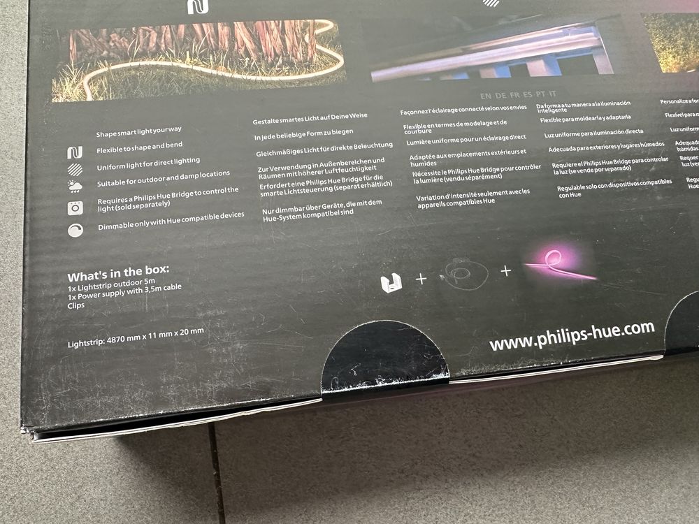 Taśma Philips hue white and color zewnętrzna