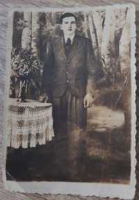 Stare zdjęcie mężczyzny z Wielunia