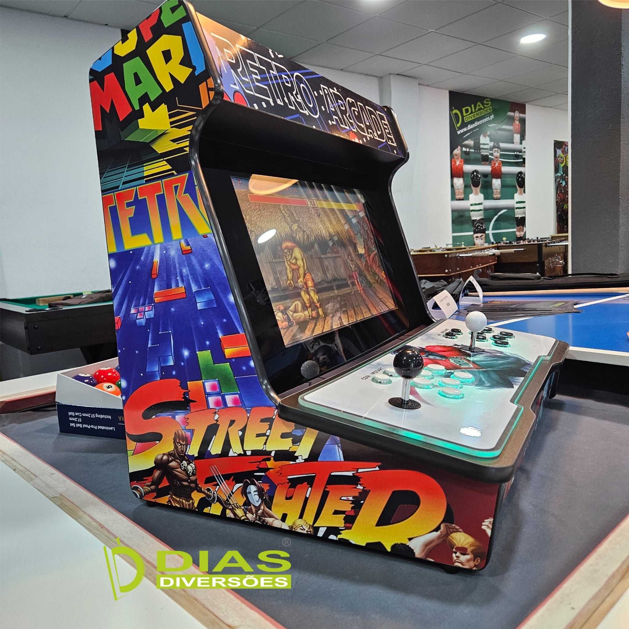Retro Arcade (Bar Top) 29600 Jogos - Novas