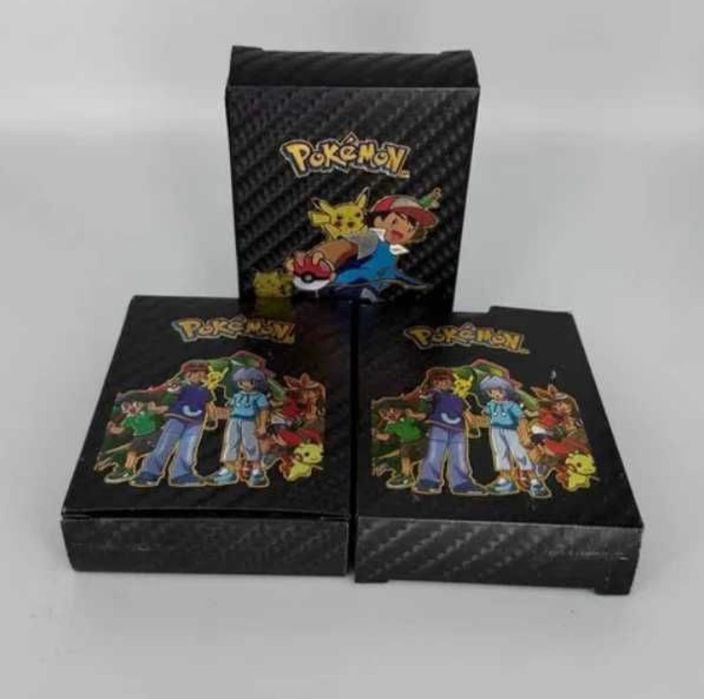 Karty Pokemon Czarne 55 szt szybka wysyłka