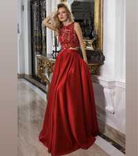 Випускна/вечірня червона сукня (плаття) бренду «Oksana Mukha»