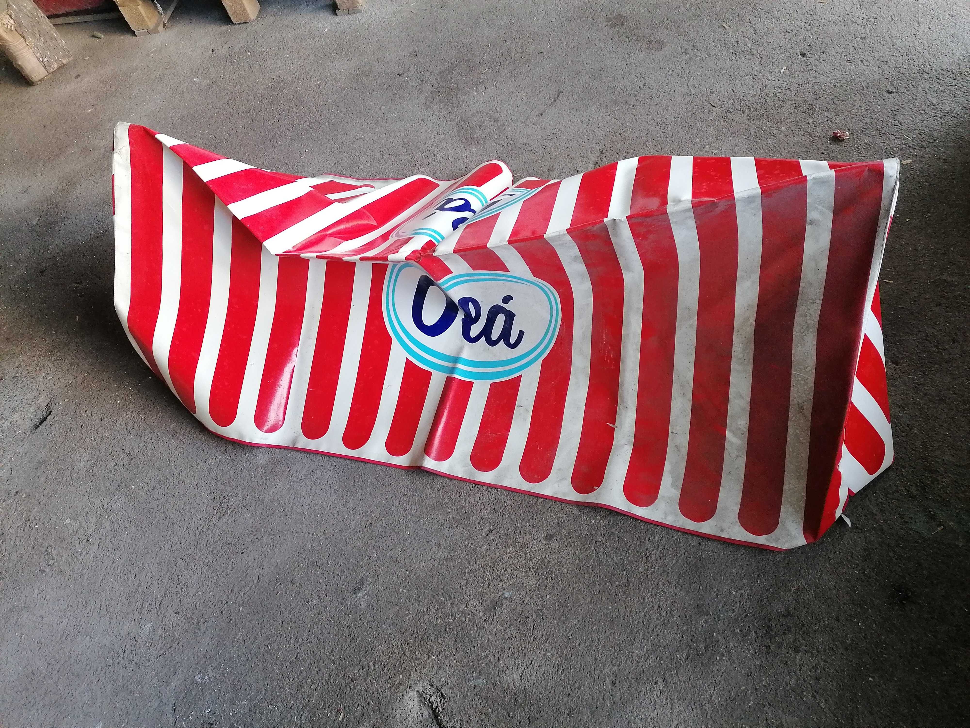 Toldo - Carrinho de gelados - "Olá"