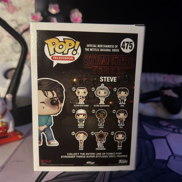 Funko Pop Stranger Things Steve #475 Summer Convention Exclusive  2017