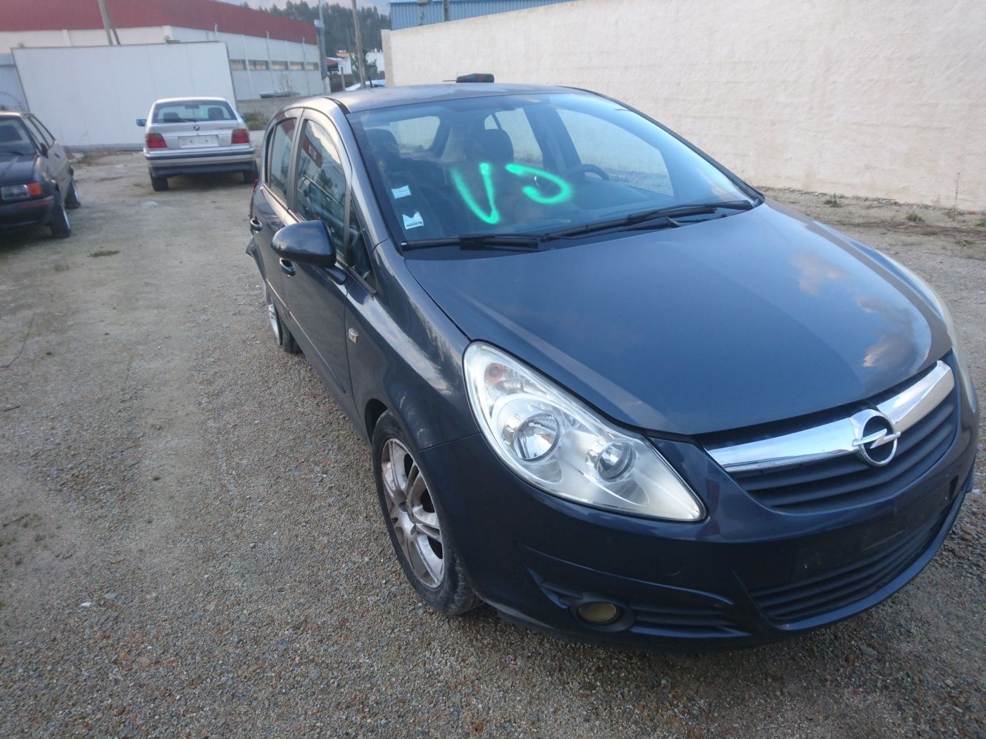 Peças Opel Corsa D 1.3CDTI, Z13DTH frente completa, airbags caixa de 6