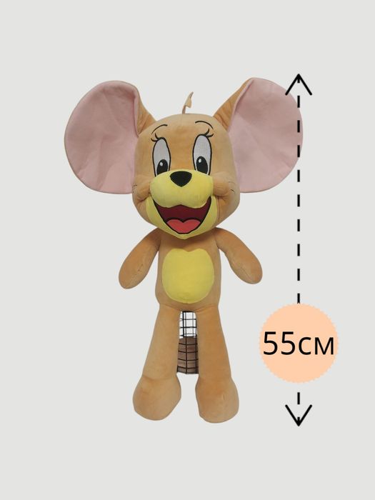 ВЕЛИКА 55см Tom & Jerry М'яка плюшева іграшка Неймовірні Том і Джеррі