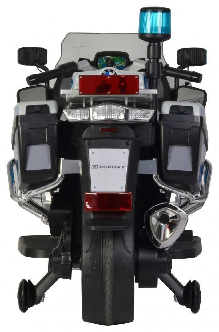 Wielki motocykl dla dziecka autko na akumulator BMW POLICJA