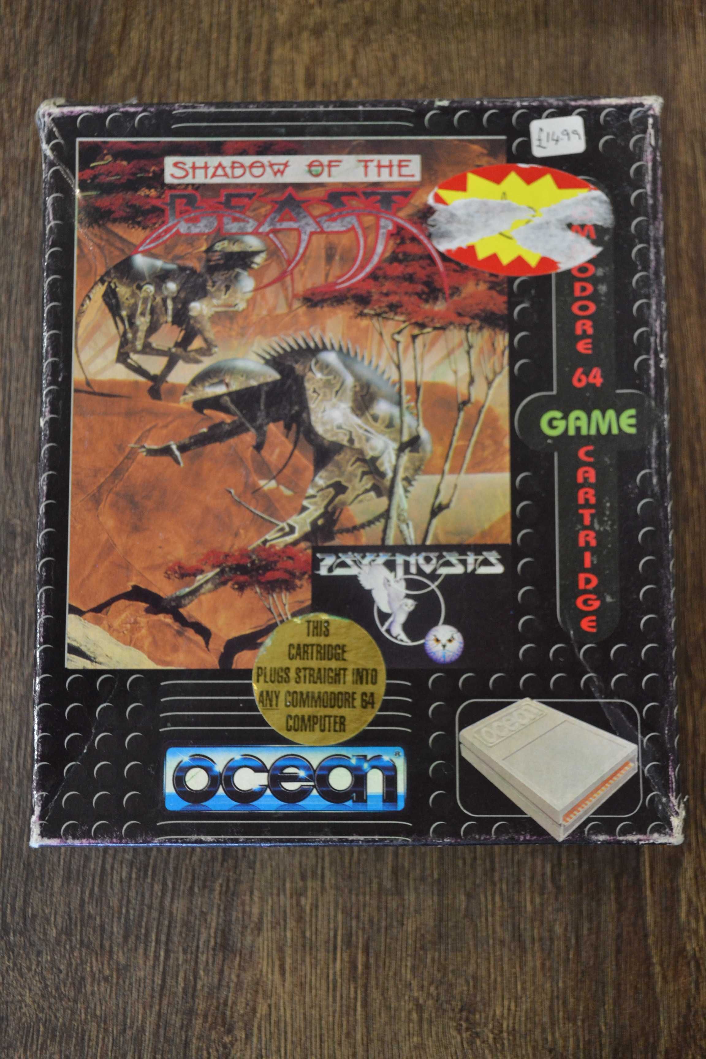 Shadow of the Beast  Commodore 64 Game Cartridge