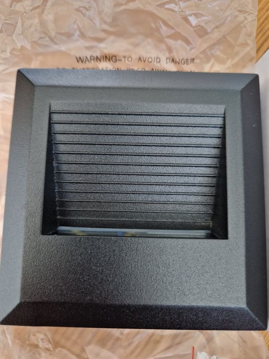 Nowodvorski Lampa zewnętrzna  Sidewalk Squer Led natynkowa