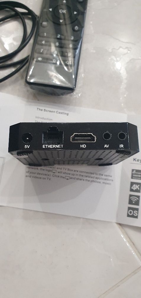 Смарт приставка smart TV box X96