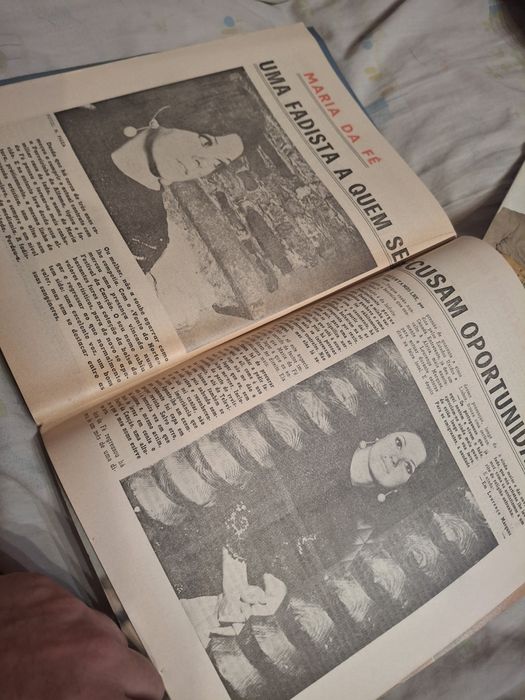 Revista vintage radio televisão maria da Fe 1970