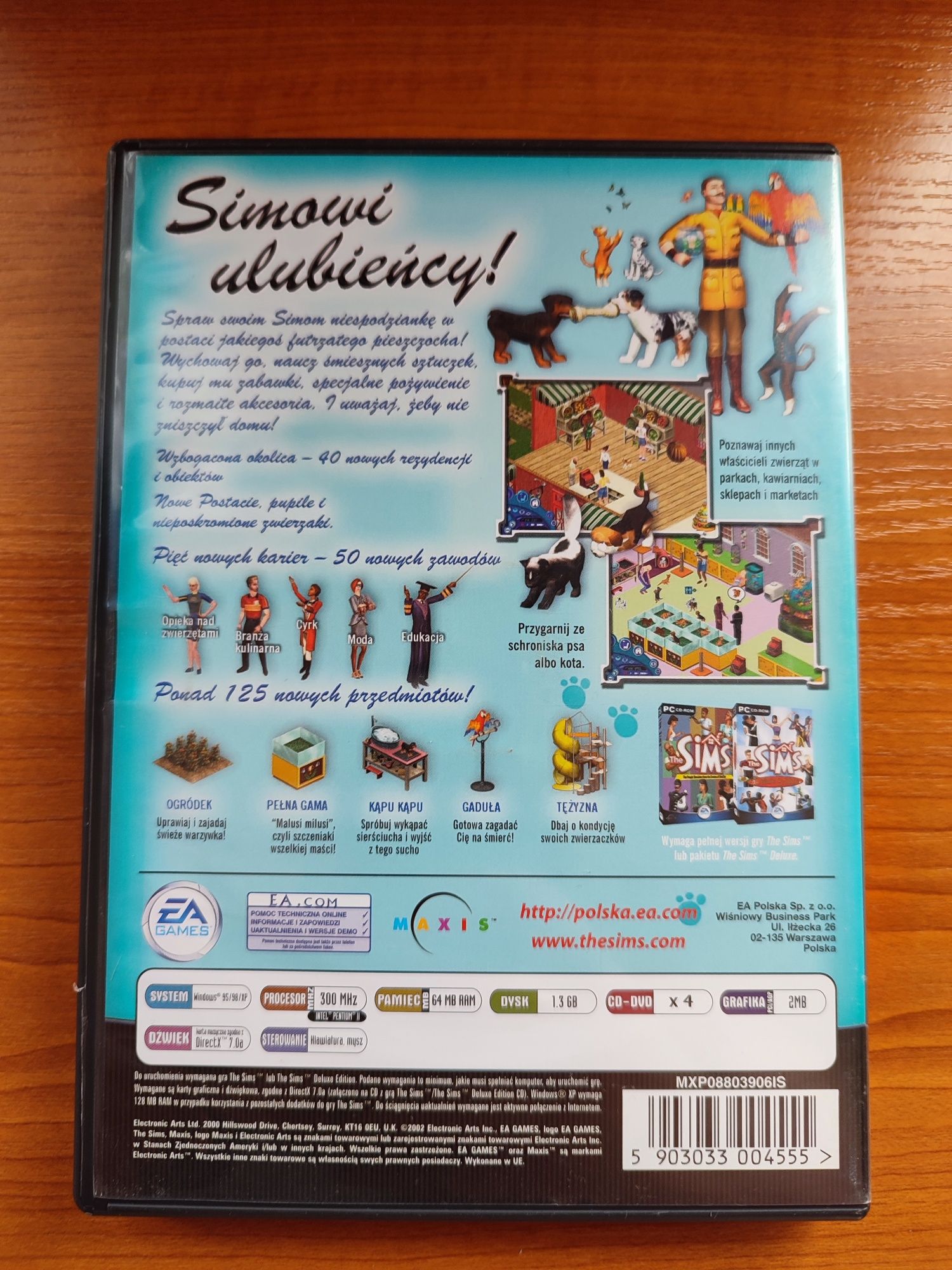 The Sims Zwierzaki - dodatek do gry the Sims 1