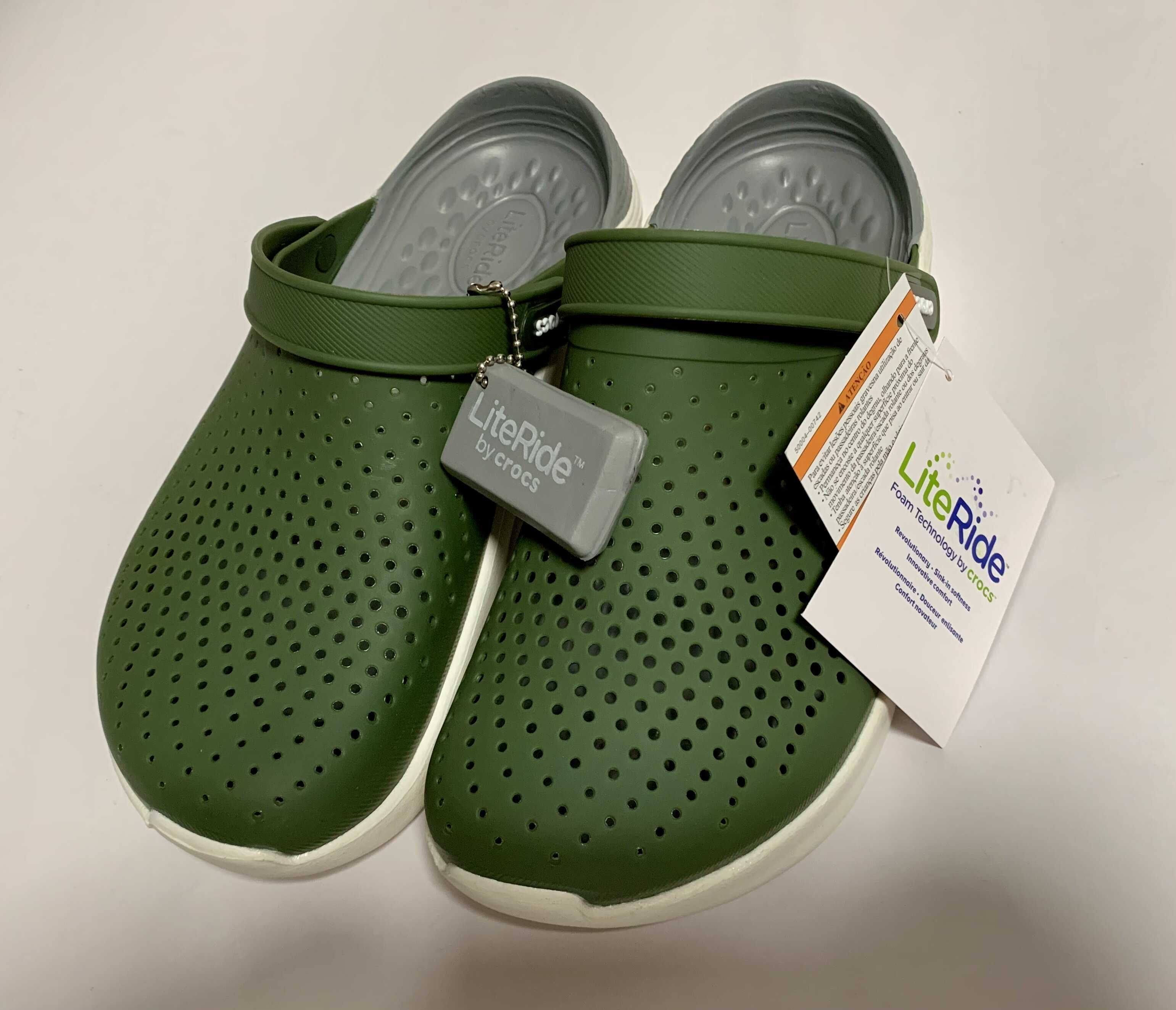 Crocs 41 42 43 NEW ОРИГИНАЛ USA кроксы LiteRide Lite Ride муж мужские