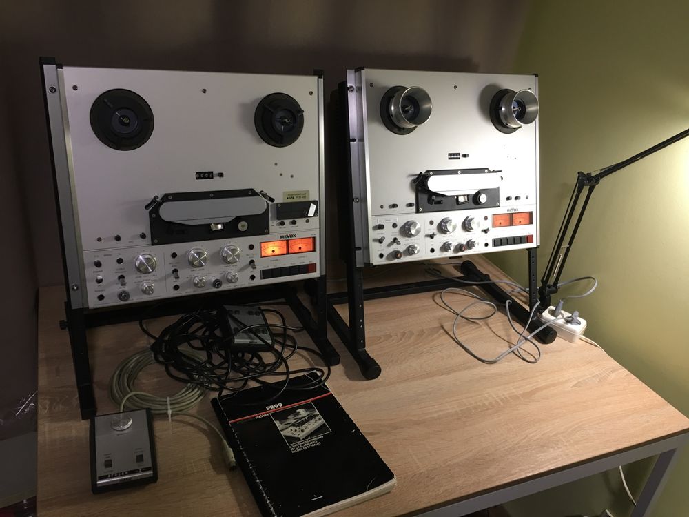 REVOX PR-99 катушечная дека.