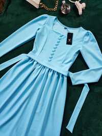 Сукня блакитна,розмір М