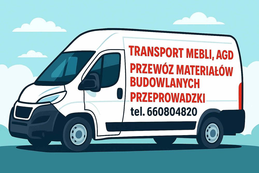 Transport Mebli tanio przeprowadzki usługi transportowe TAXI