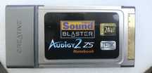 Аудиокарта для ноутбука PCMCIA Creative Sound Blaster Audigy 2 ZS