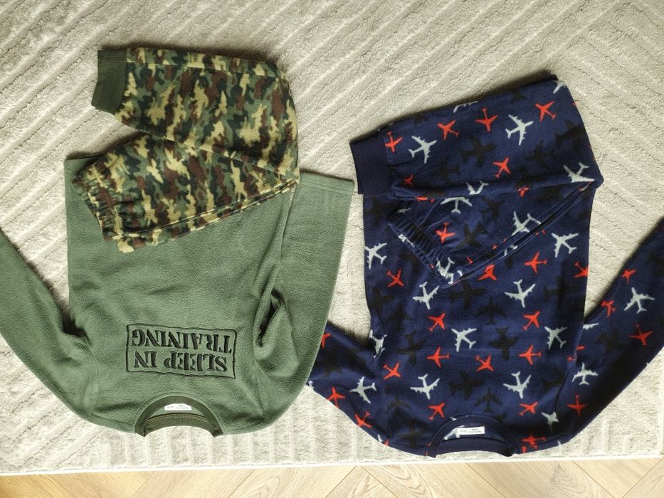 Piżamy polarowe dla chłopca