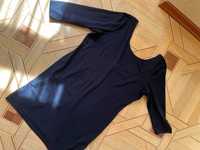 женское платье короткое с вырезом на спине черное XL, H&M