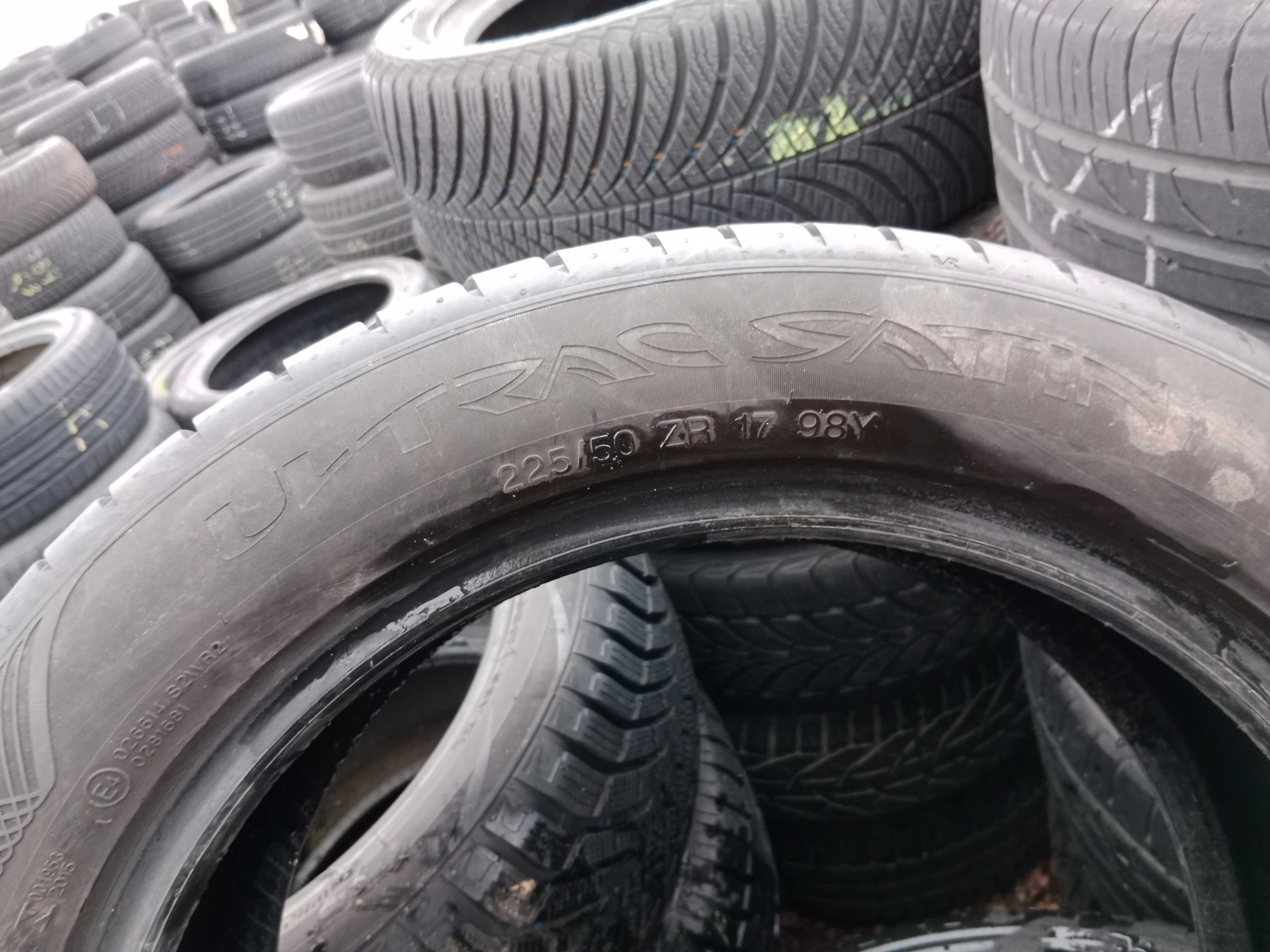 Opona używana 225/50R17 Vredestein Ultrac Satin 1szt.