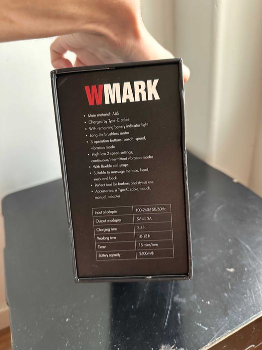 Massageador Sem Fios WMark